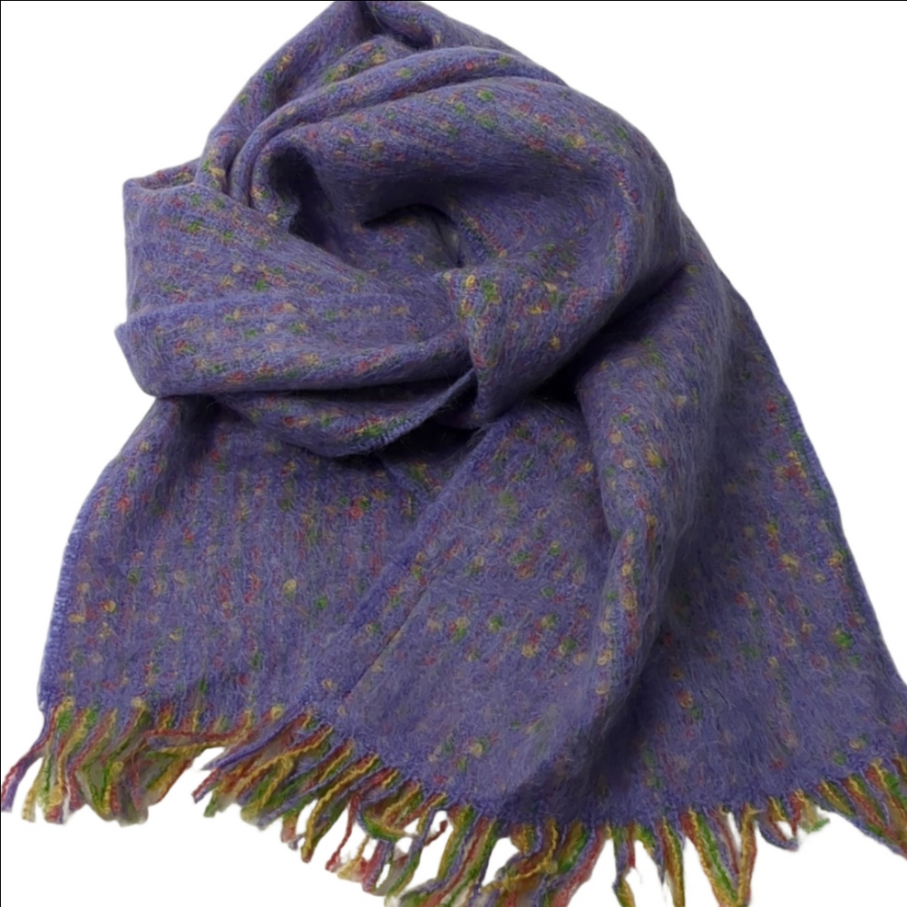 Guillaume Paris Mohair Scarf 10.5"x64"